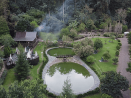 Aerial view of the Nansindlela Social Eco Park