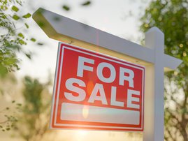 For Sale Real Estate Sign