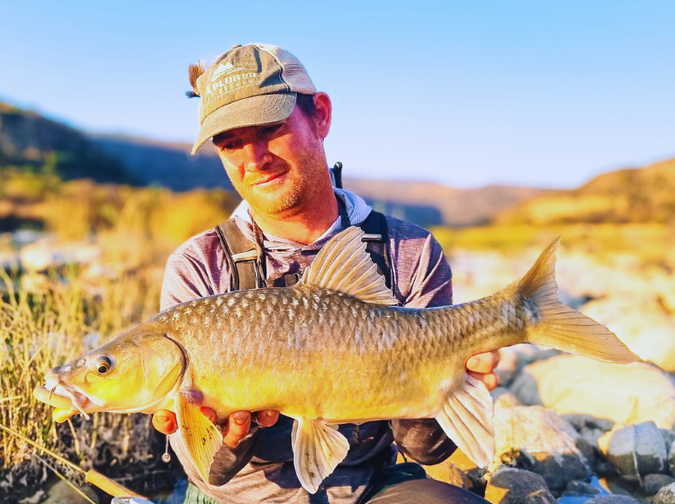 Rob Kyle with Scalie caught in the Midlands